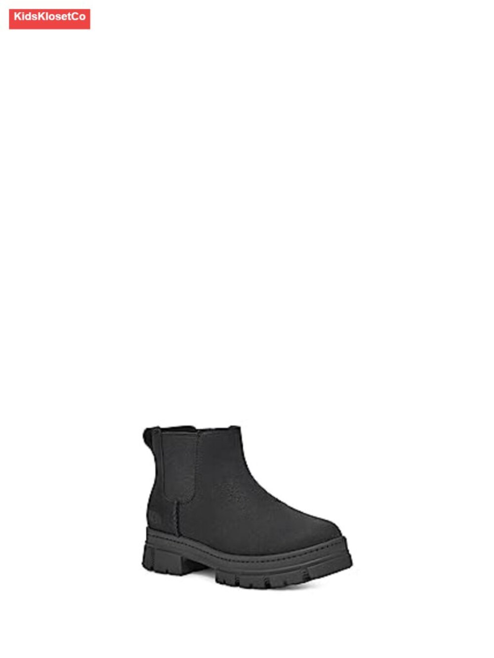 Kids Waterproof Full-Grain Leather Chelsea Ankle Boots
